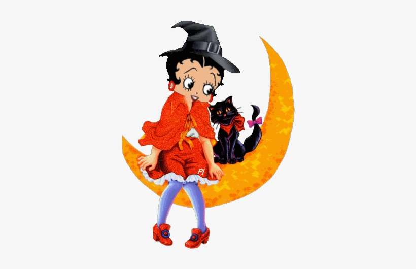 Betty Boop Thanksgiving Pictures - Betty Boop Halloween Png, transparent png download