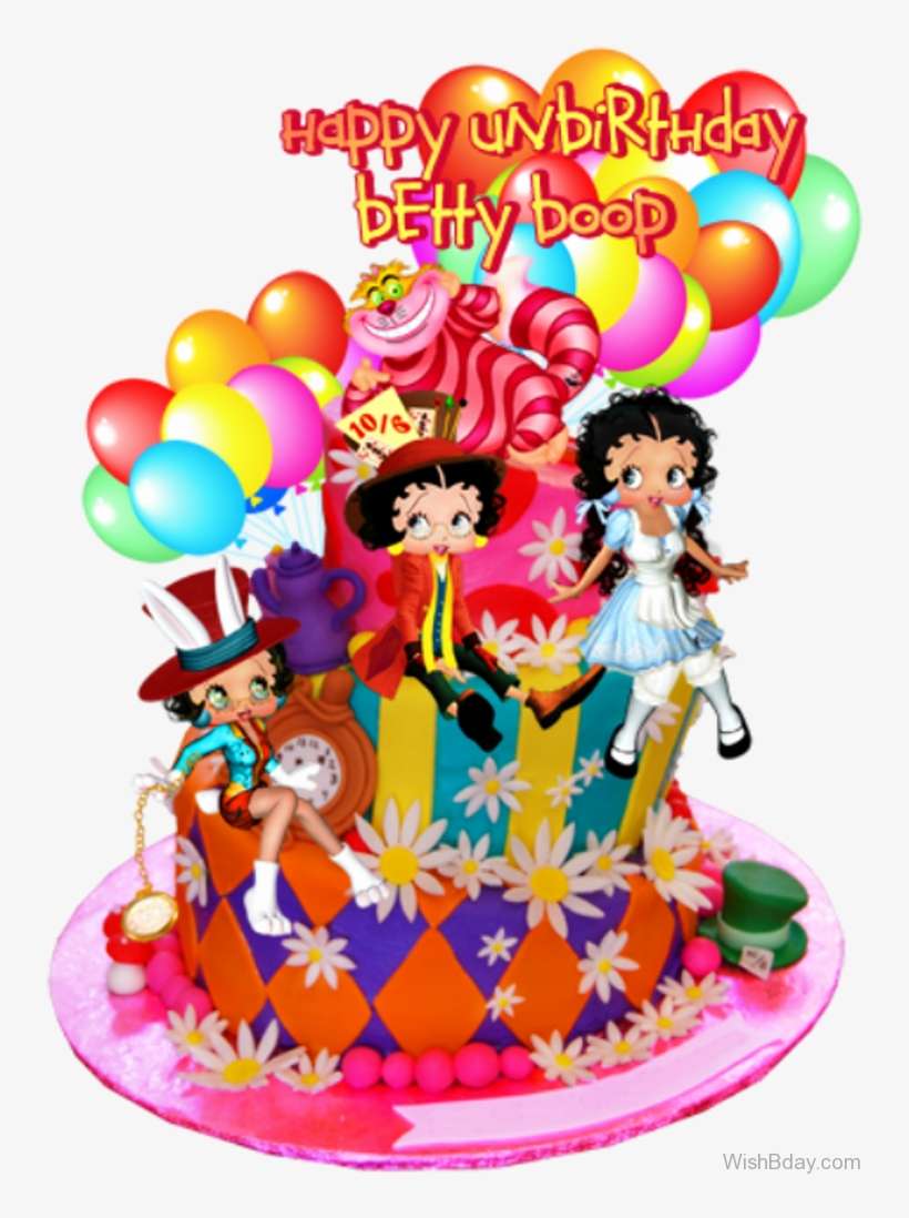 Happy Birthday Betty Boop Nice Image - Betty Boop Birthday, transparent png download