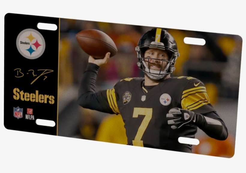 Pittsburgh Steelers Ben Roethlisberger Metal Photo - Pittsburgh Steelers, transparent png download