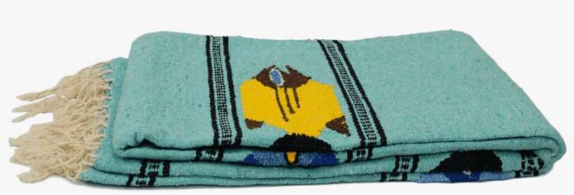 This Fish-design Yoga Blanket Is A Thick, Traditional - Patchwork, transparent png download