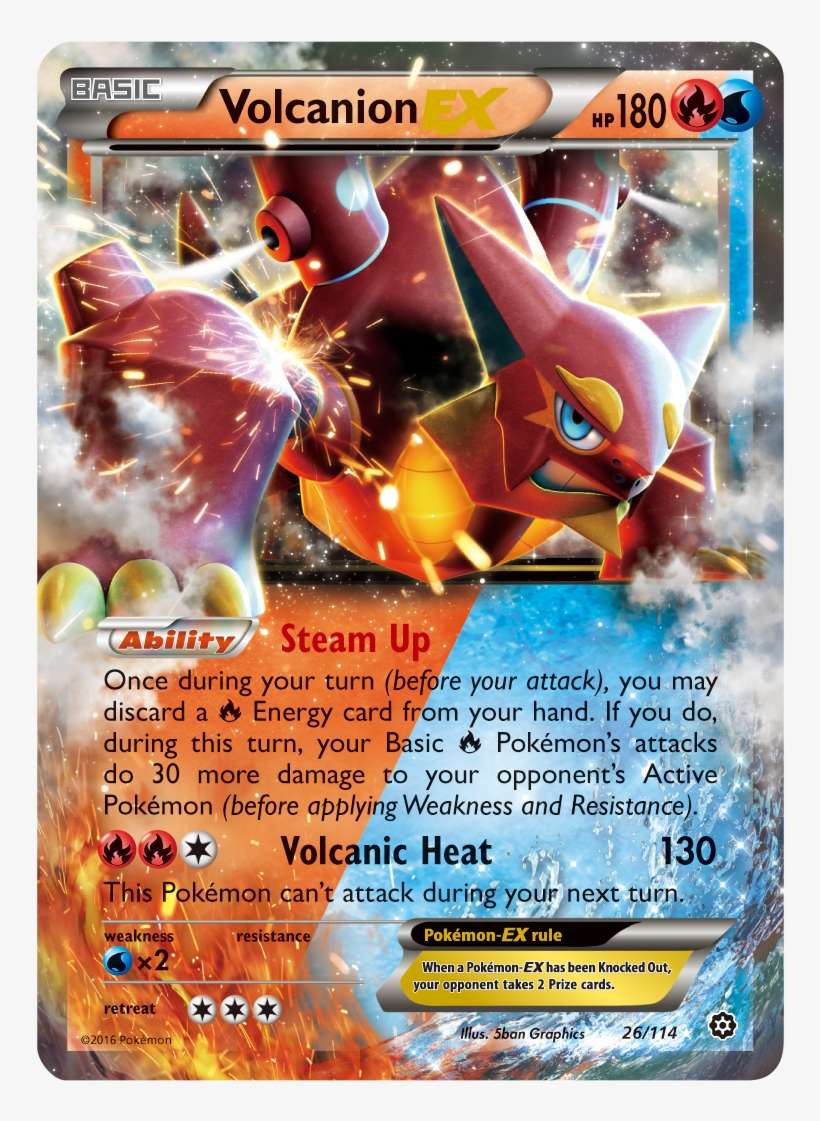 Xy Steam Siege Launches August 3rd - Pokémon The Movie: Volcanion And The Mechanical Marvel, transparent png download