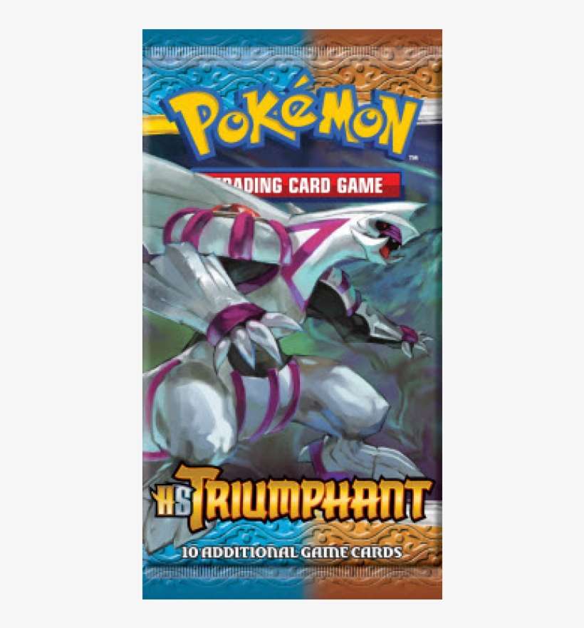 Pokemon Tcg Heartgold & Soulsilver - Pokemon Cards - Hs Triumphant - Booster Pack, transparent png download