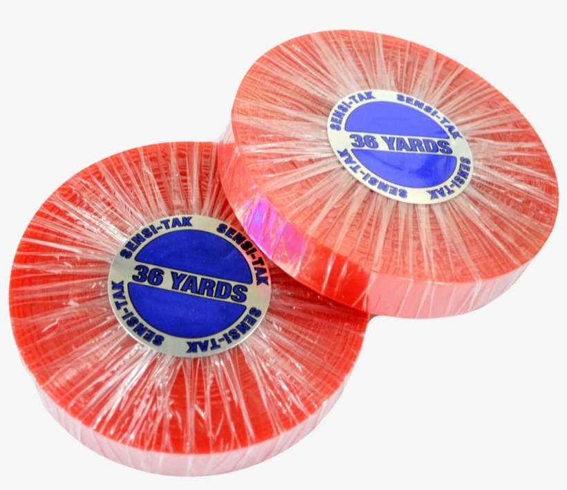 Red Liner Sensi-tak Tape 3/4" X 36 Yards - Adhesive Tape, transparent png download