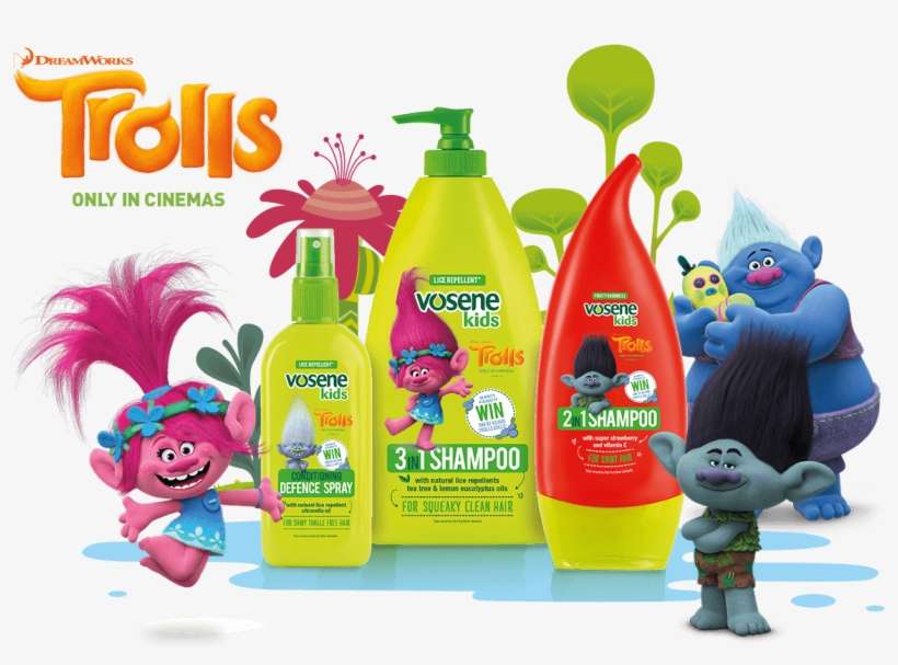 Pin It Getting Our Hair Trollified - Vosene Trolls, transparent png download