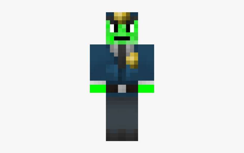 Alpha User - Fnaf Minecraft Skins Night Guard, transparent png download