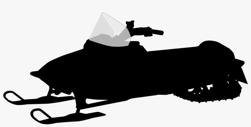 This Free Icons Png Design Of Snowmobile Silhouette, transparent png download