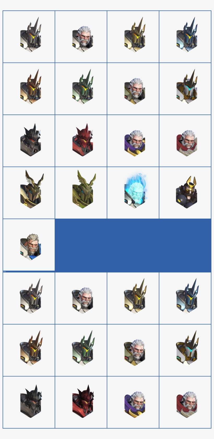 Click For Full Sized Image Reinhardt - Overwatch Spriters Resource, transparent png download