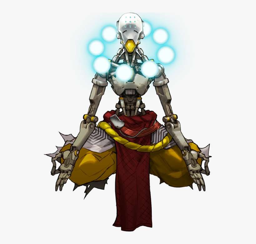 Overwatch Zenyatta Transparent, transparent png download