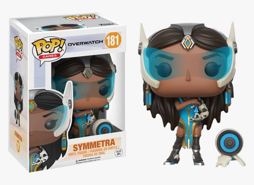 Symmetra Pop Vinyl Figure - Funko Overwatch, transparent png download