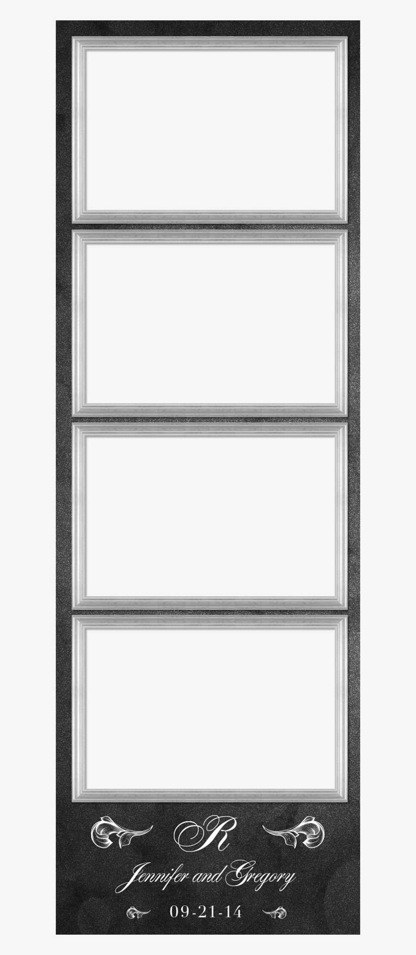 009b Framesliver 4up D1 - Mirror, transparent png download