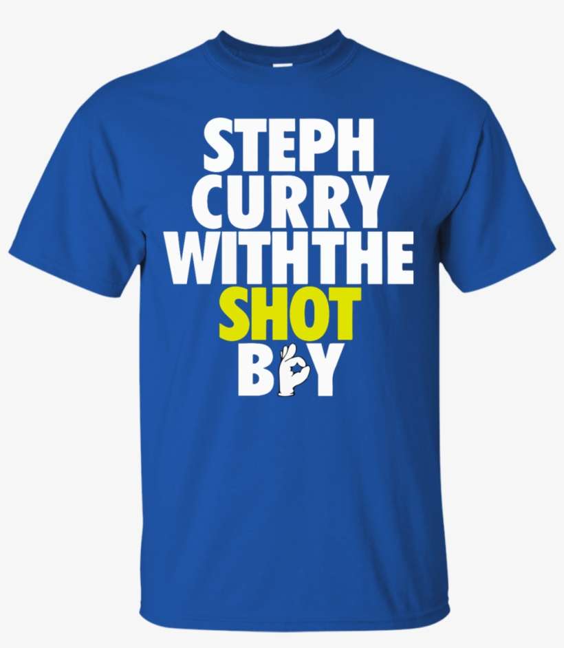 Steph Curry With The Shot Boy Shirt, Tank, Sweater - T Step In The Leadership, transparent png download