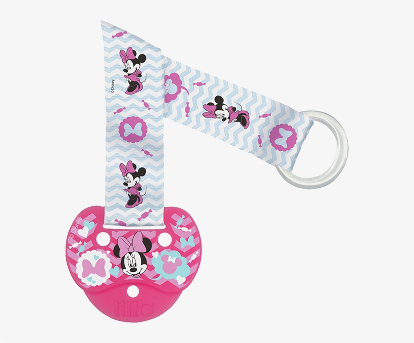 Prendedor Ch Lillo Fashion Disney Minnie Rosa - Prendedor De Chupeta Lillo Fashion, transparent png download