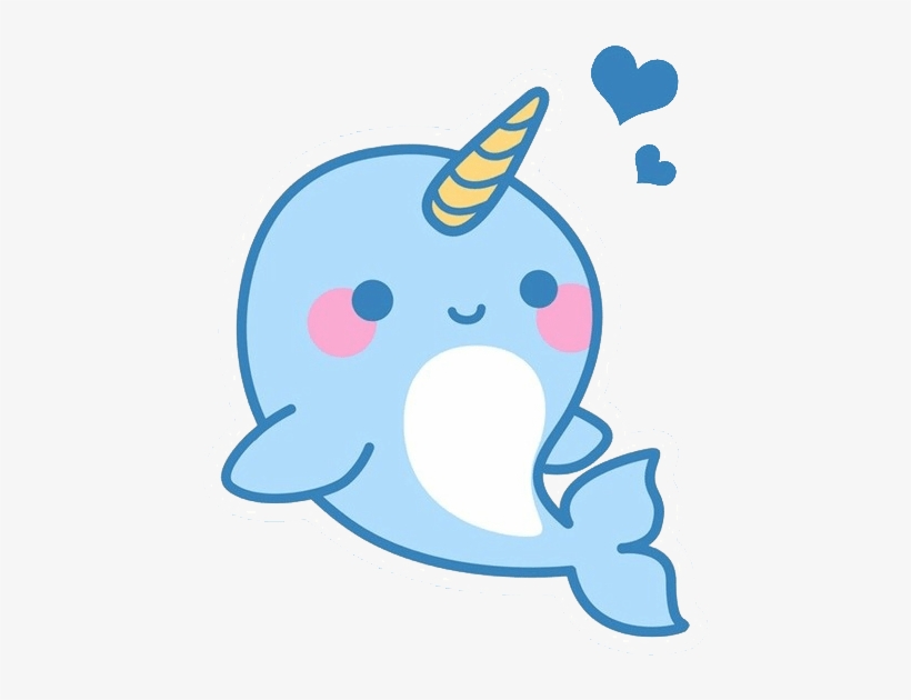 Narwhal Kawaii, transparent png download