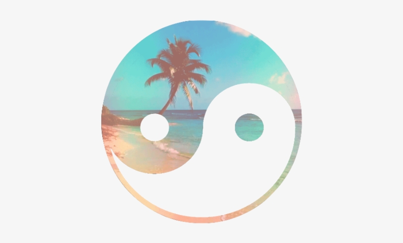 Transparent Stickers - Yin Yang Surf, transparent png download