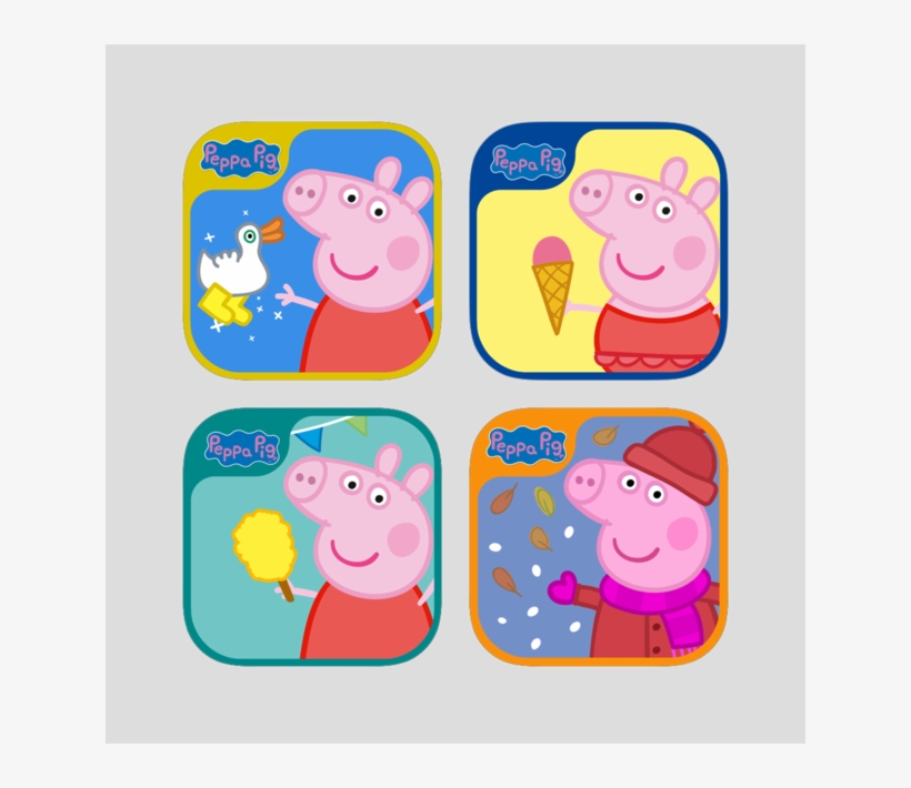 Peppa Pig Collection On The App Store - Peppa Pig Galinha Feliz Ios, transparent png download