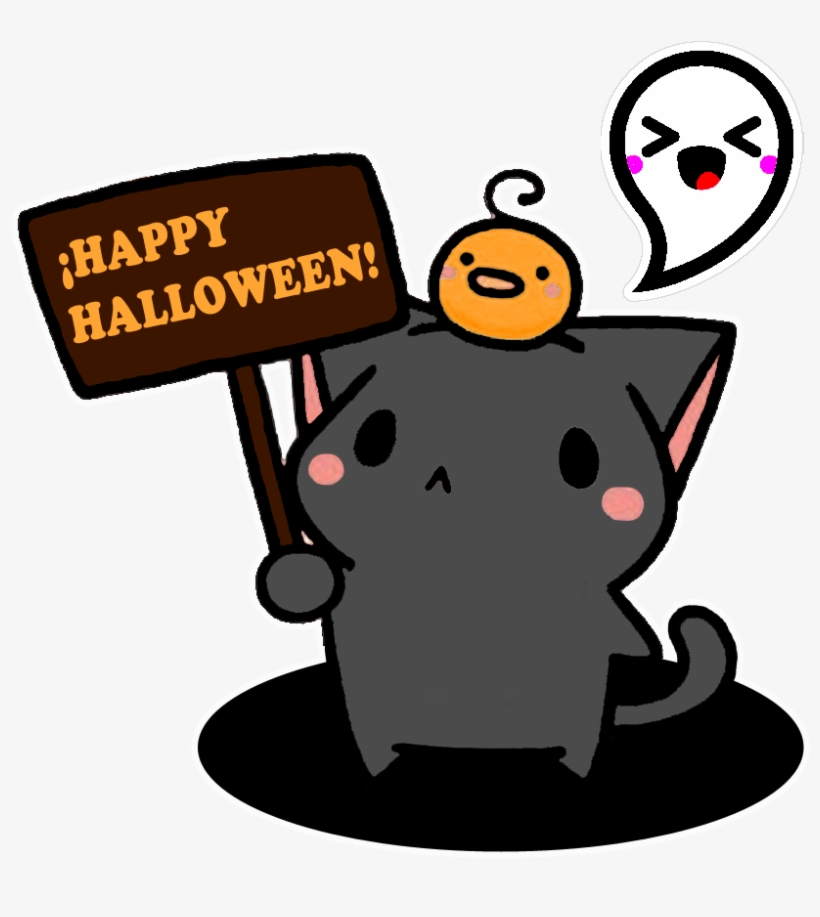 Imagenes Kawaii De Halloween, transparent png download