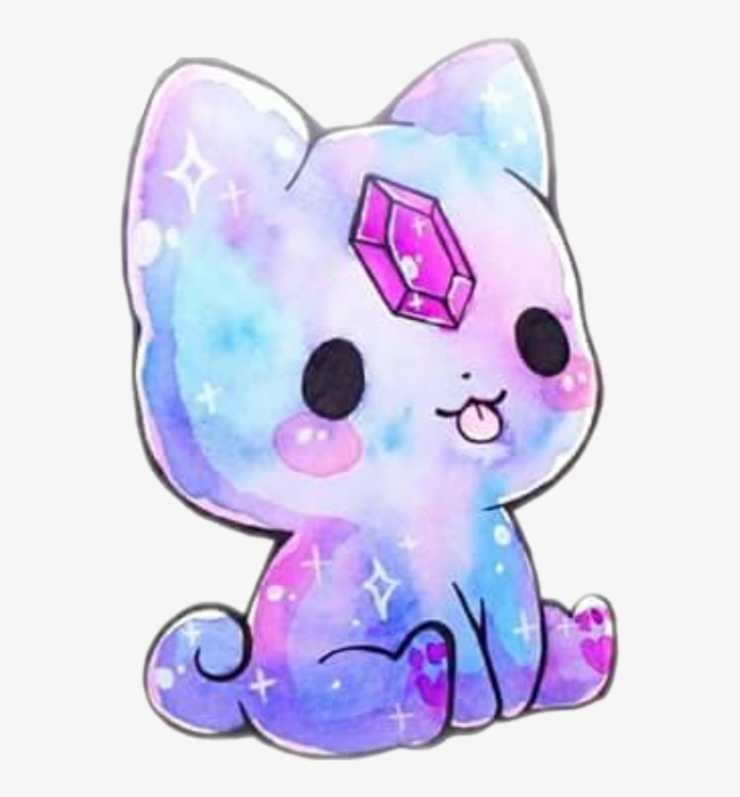 Vector Freeuse Download Colorful Kitty Catstickers - Separadores De Libros Kawaii, transparent png download