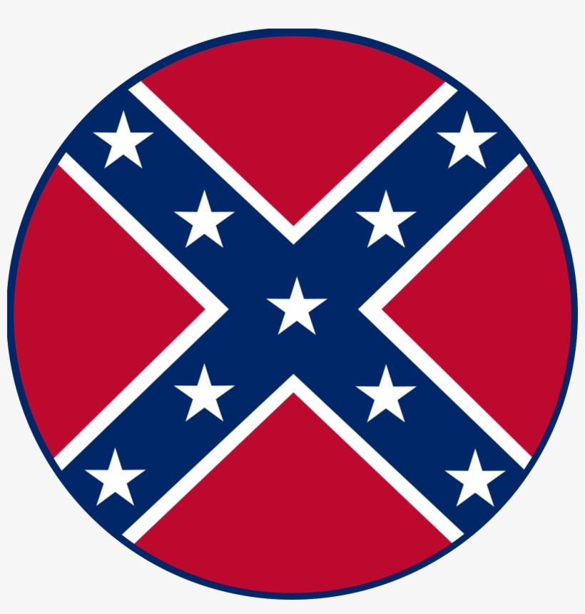 Oval Gas Lid Sticker - Short History Of The Confederate States, transparent png download