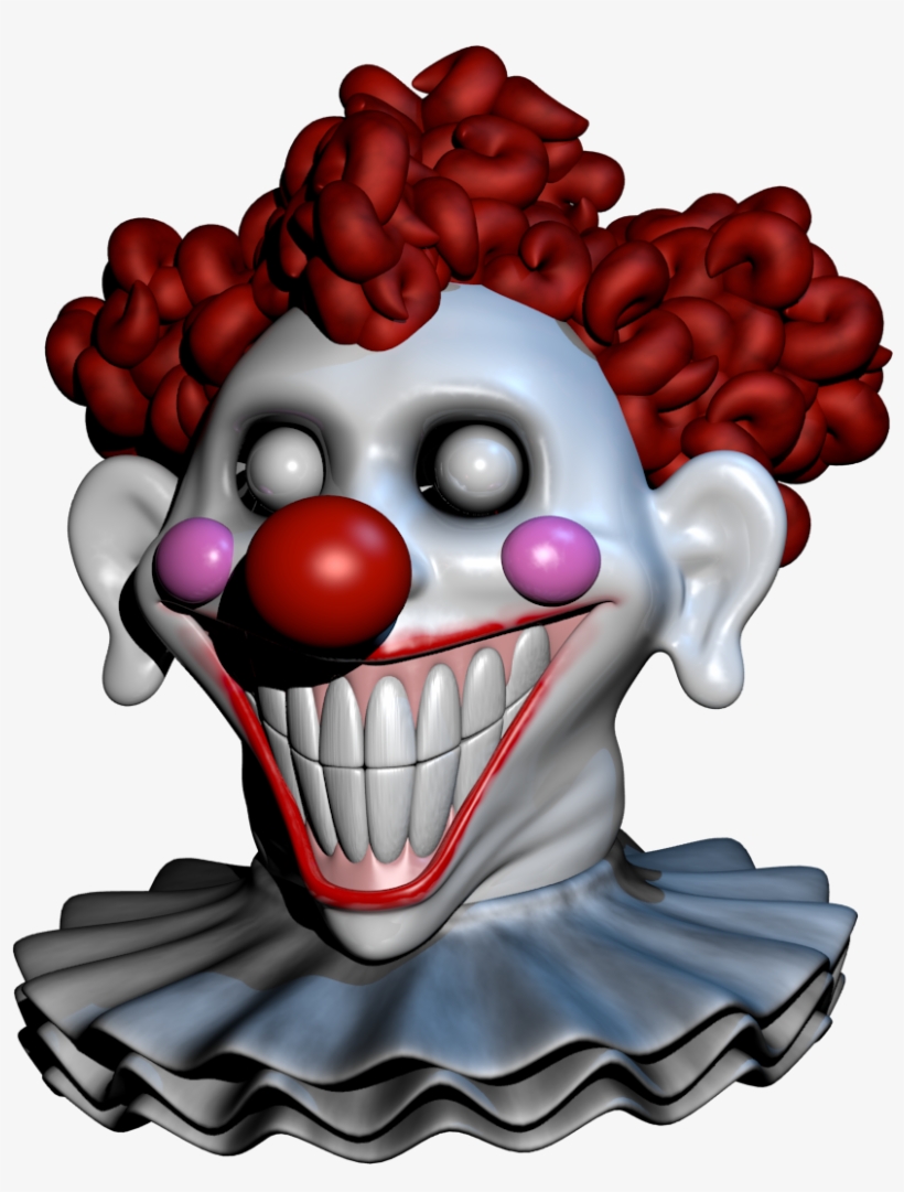 Clown Clipart Creepy Guy - Freddy Fazbear's Pizzeria Simulator, transparent png download