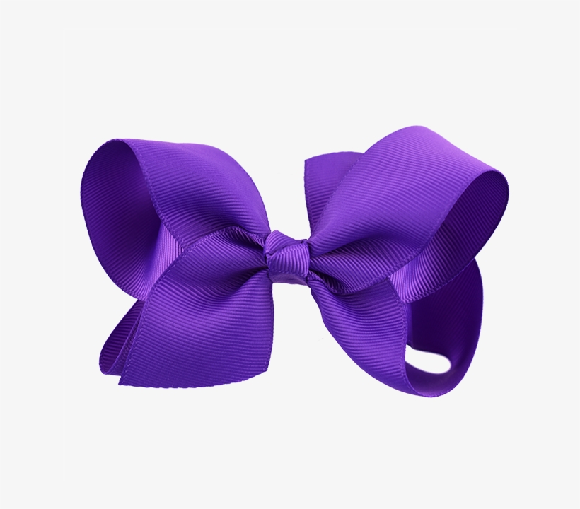 Grosgrain Ribbon Hair Bow Large - Hair, transparent png download
