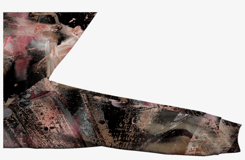 Watercolor Floral Hoodie - Rust, transparent png download