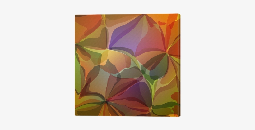 Multicolored Background Watercolor Painting Canvas - Watercolor Painting, transparent png download