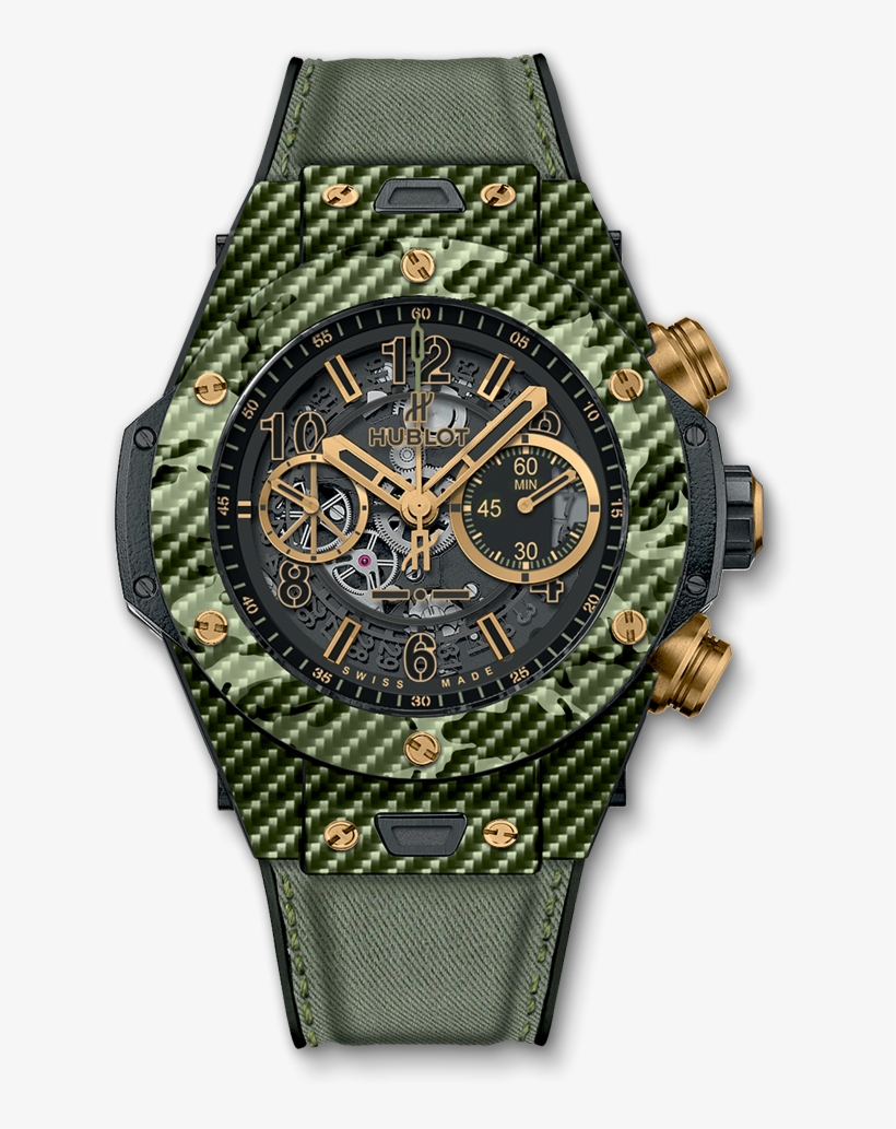 Hublot Big Bang Unico Italia Independent Black, transparent png download