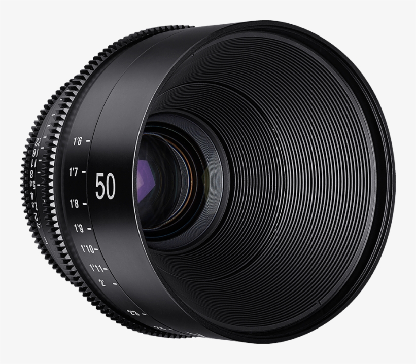 Samyang Rokinon Xeen 50mm Cine Lens - Samyang Xeen 50mm T1.5 Cinema Lens - Pl Mount, transparent png download