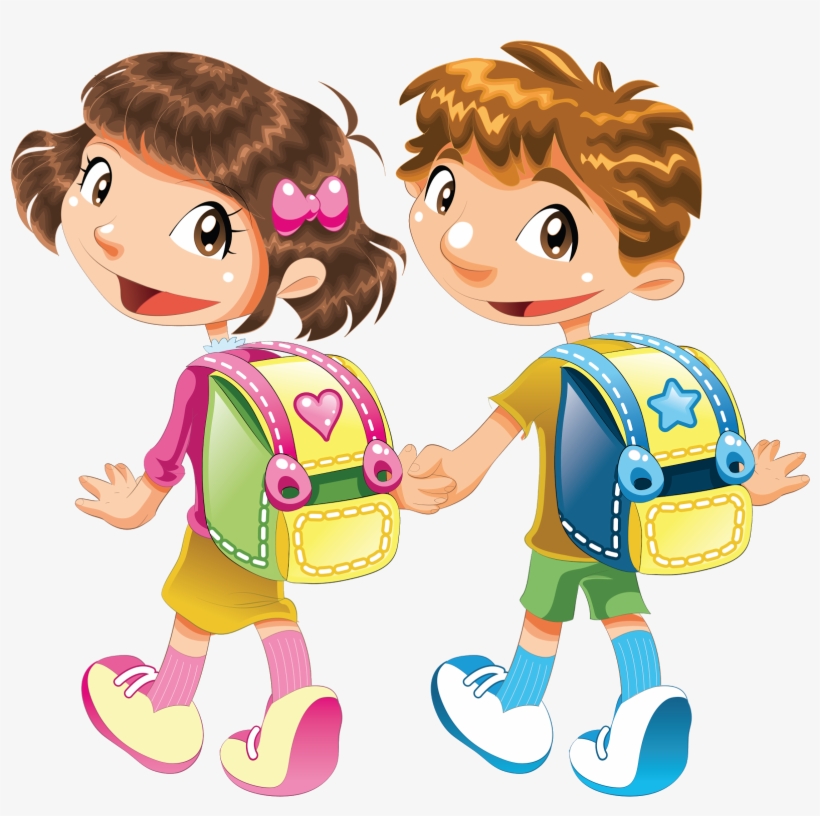 Dibujos Niños Png - Kids Cartoon Png, transparent png download