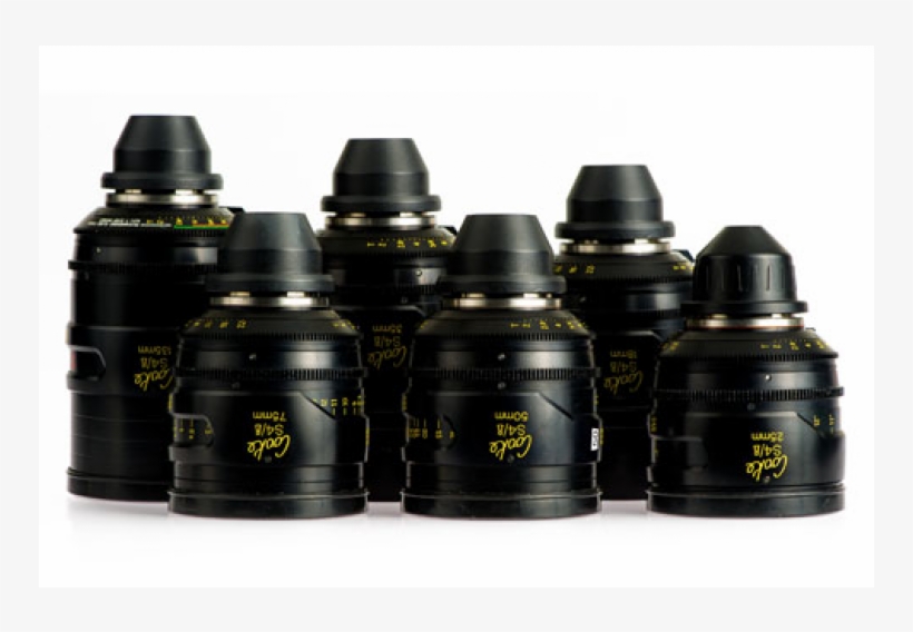 Cooke S4/i Prime 6 Lens Set - Cooke S4 I Lenses, transparent png download
