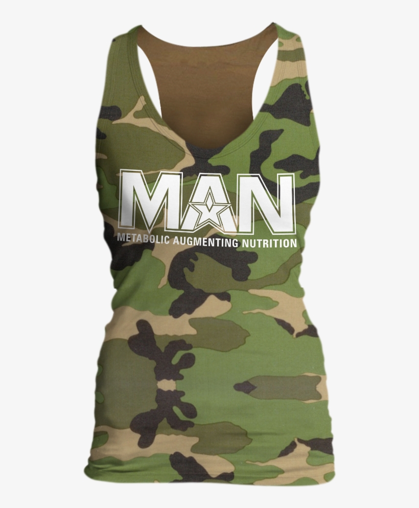 Man Womenscamotank Camo - Active Tank, transparent png download