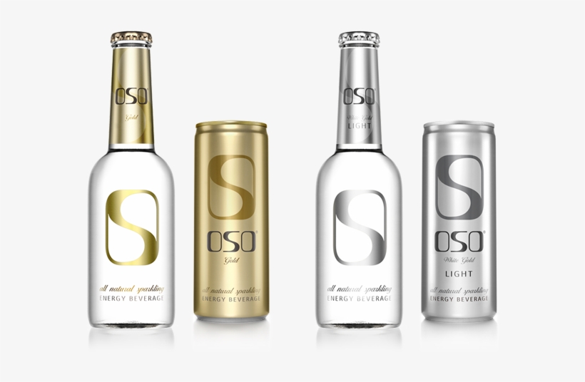 Oso Gold & White Gold - Oso Beverages, transparent png download