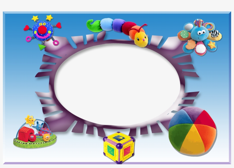 Marcos Png Para Ni Os Marcos Para Fotos Png Lizzelly - Uk Baby Ball With Rattle, transparent png download