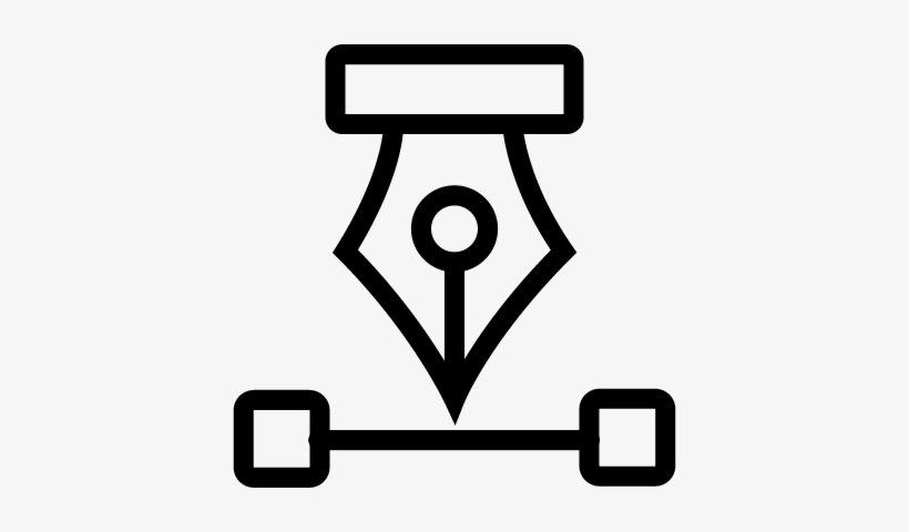 Writing Pen Icon Vector - Icon, transparent png download