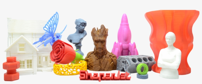 Shaperjet 3d Printed Objects Cover Pic Px - 3d Printed Objects Png, transparent png download