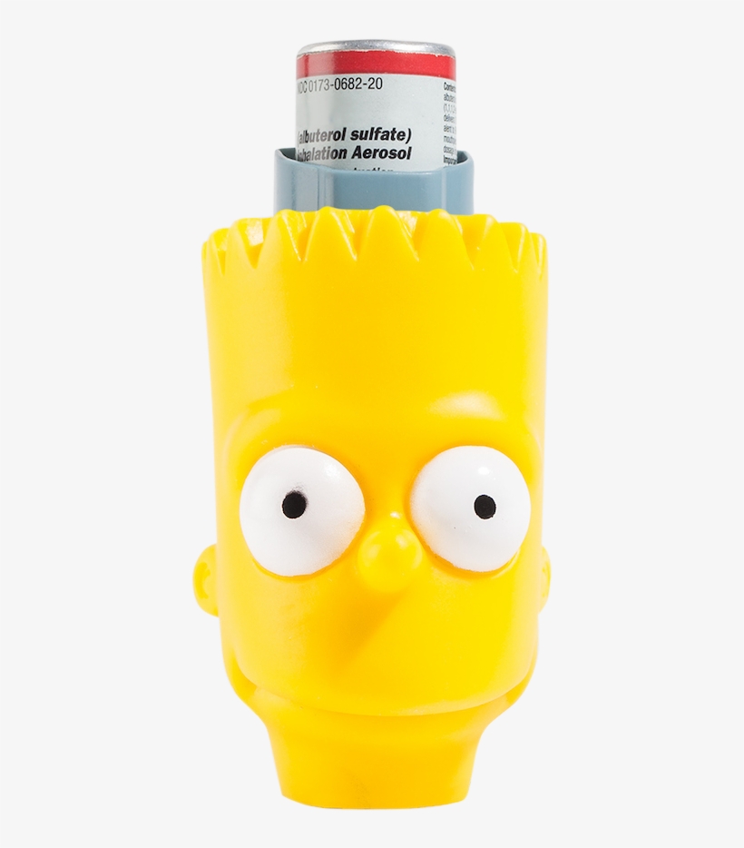 Bart 90's Inhaler Cover - Inhaler, transparent png download