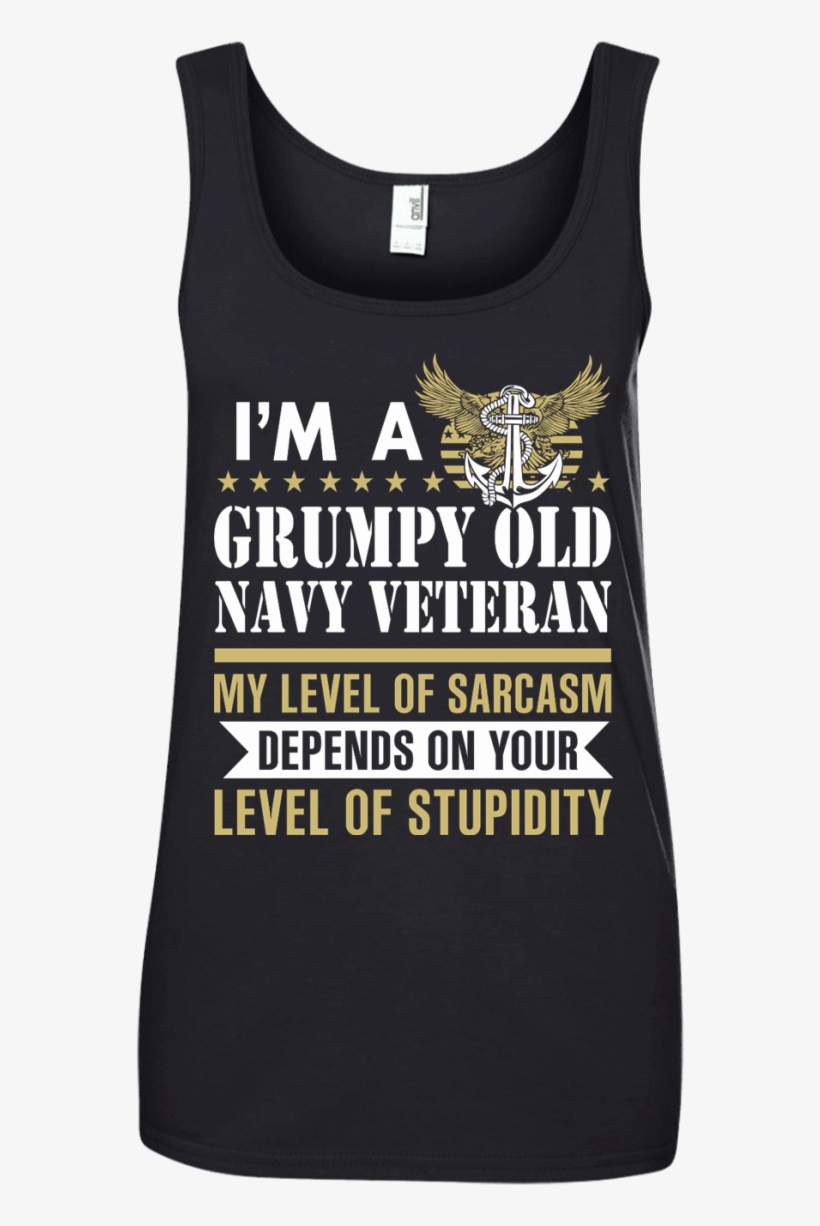 I'm A Grumpy Old Navy Veteran My Level Of Sarcasm Depends - T Shirt I Never Got My Acceptance Letter From Hogwarts, transparent png download