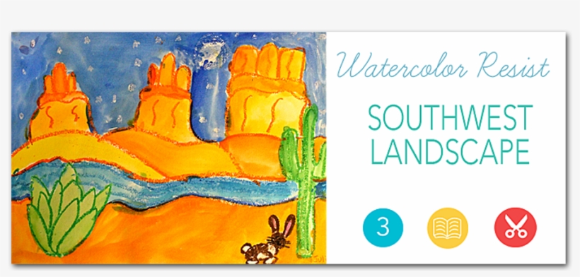 Southwest Landscape - Art, transparent png download