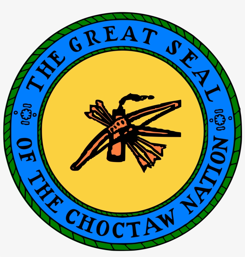 Choctaw Nation Of Oklahoma Logo - Choctaw Nation Seal, transparent png download