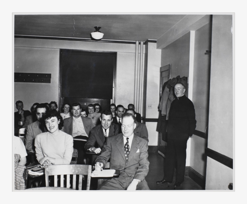 A Classroom Scene Captured At "boston College Intown - Snapshot, transparent png download