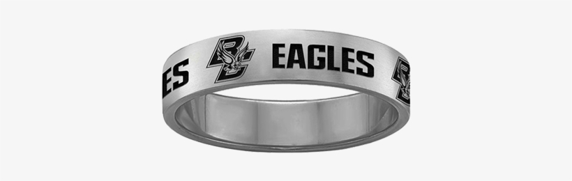 Boston College Eagles - Boston College Eagles Rings Stainless Steel 6mm Wide, transparent png download