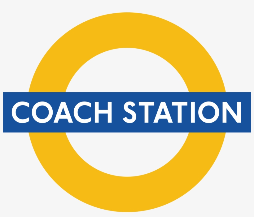 Transport For London Images Coach Station Logo Hd Wallpaper - Covent Garden Tube Sign, transparent png download