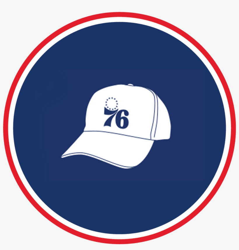 76ers Gear - Baseball Cap, transparent png download