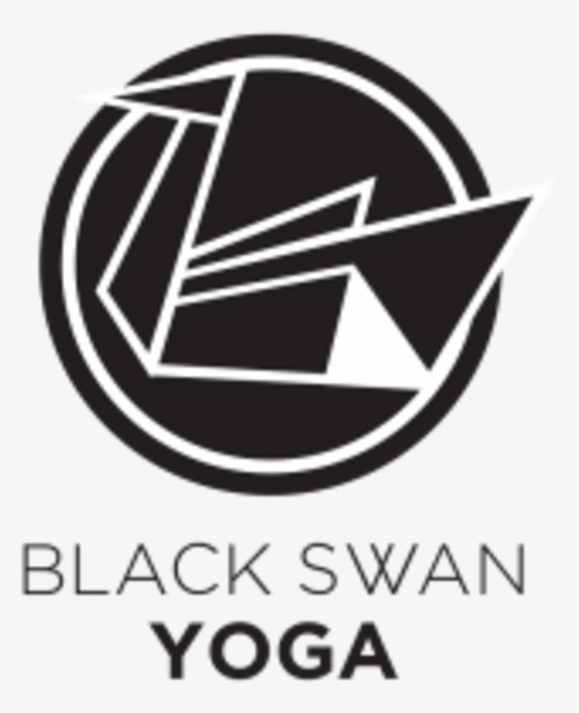 Black Swan Yoga Logo - Black Swan Yoga Dallas, transparent png download