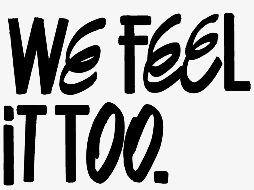 We Feel It Too - Oval, transparent png download