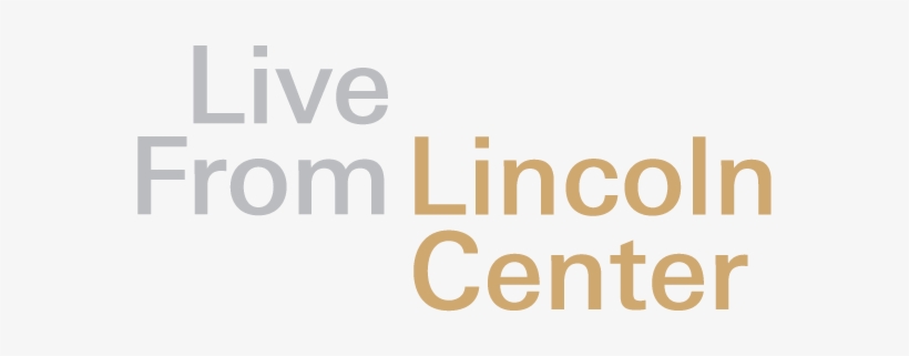 Live From Lincoln Center Logo, transparent png download