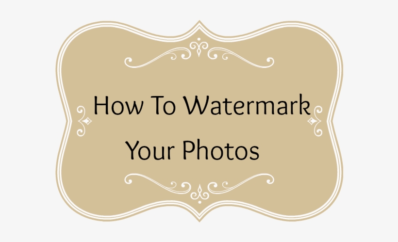 How To Watermark Your Photos On Picmonkey - Rosa Marco Vector, transparent png download