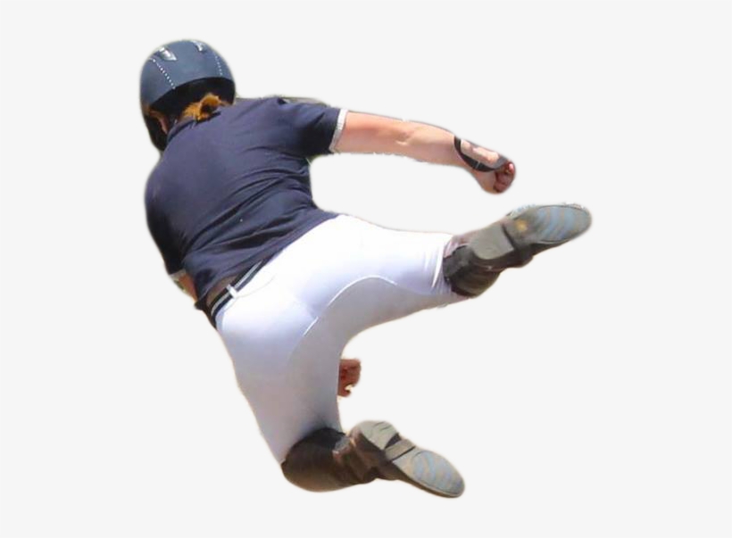 Cutout Of The Girl - Skateboarding, transparent png download