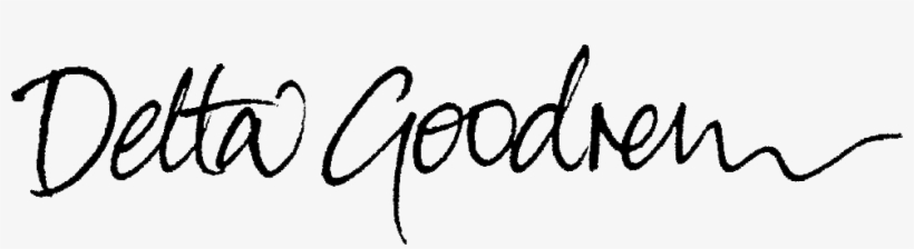 Delta Goodrem - Delta Goodrem Logo, transparent png download