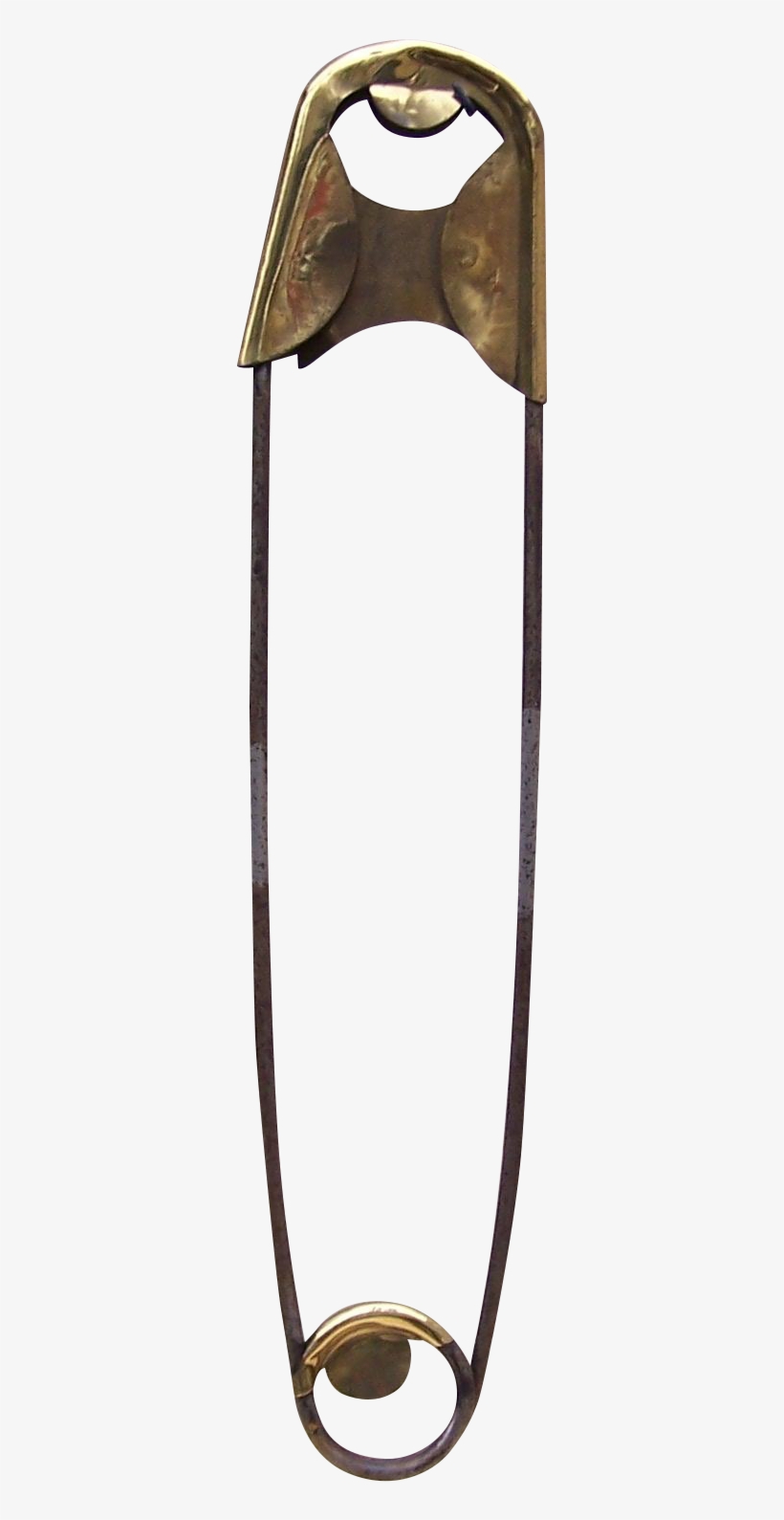 Vintage Giant Safety Pin's Png Image - Portable Network Graphics, transparent png download